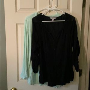 Set of 2 Old Navy XL Gauze Tops